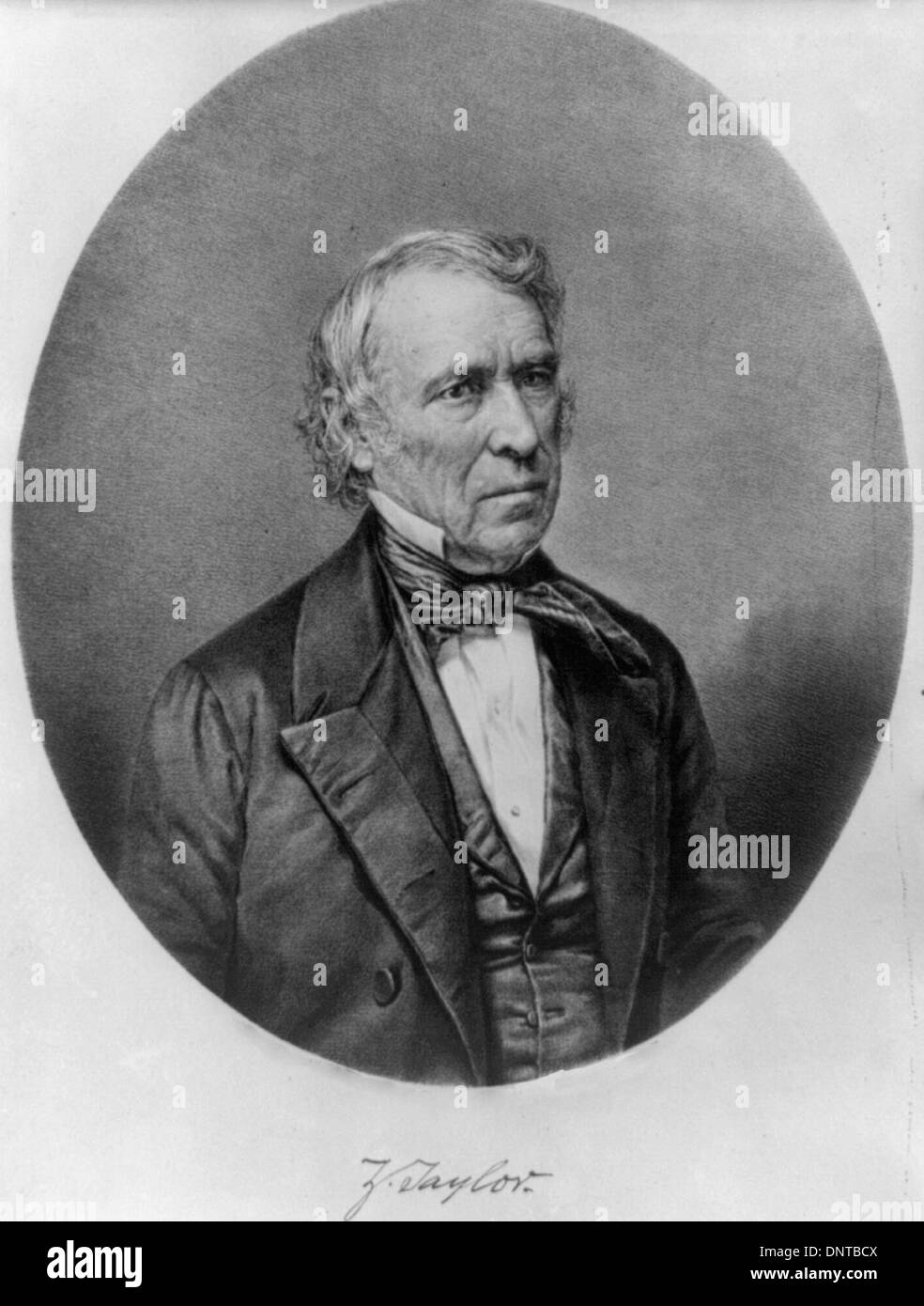 Zachary Taylor, Vereinigte Staaten Präsident 1849 Stockfoto