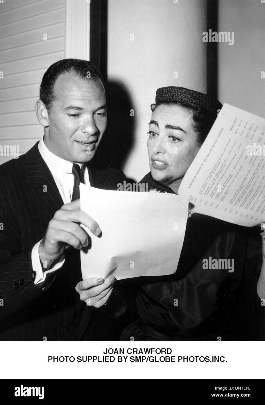 16. März 2001 - JOAN CRAWFORD. GELIEFERT von SMP / (Kredit-Bild: © Globe Photos/ZUMAPRESS.com) Stockfoto