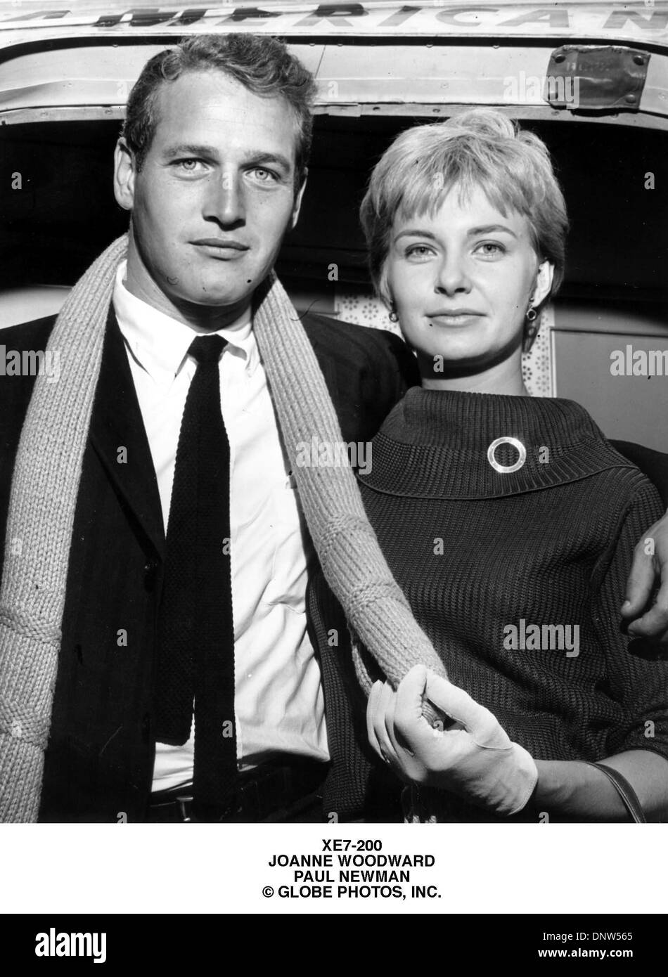 1. Januar 2001 - XE7-200. JOANNE WOODWARD. PAUL NEWMAN. (Kredit-Bild: © Globe Photos/ZUMAPRESS.com) Stockfoto