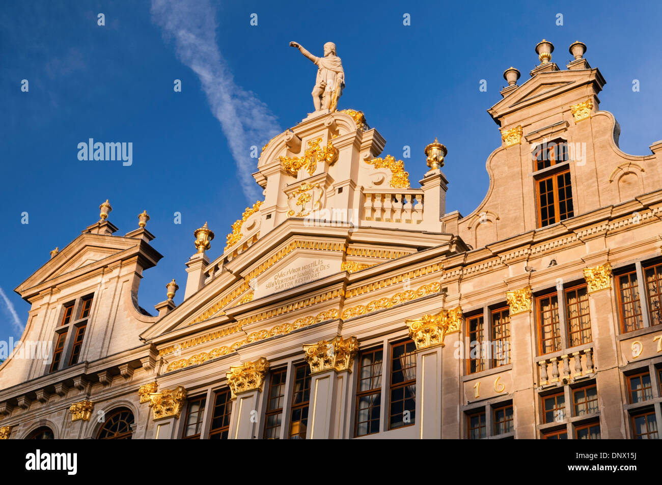 De Gulden Boot aka La Chaloupe d ' or Gebäude Grand Place Brüssel Belgien Stockfoto