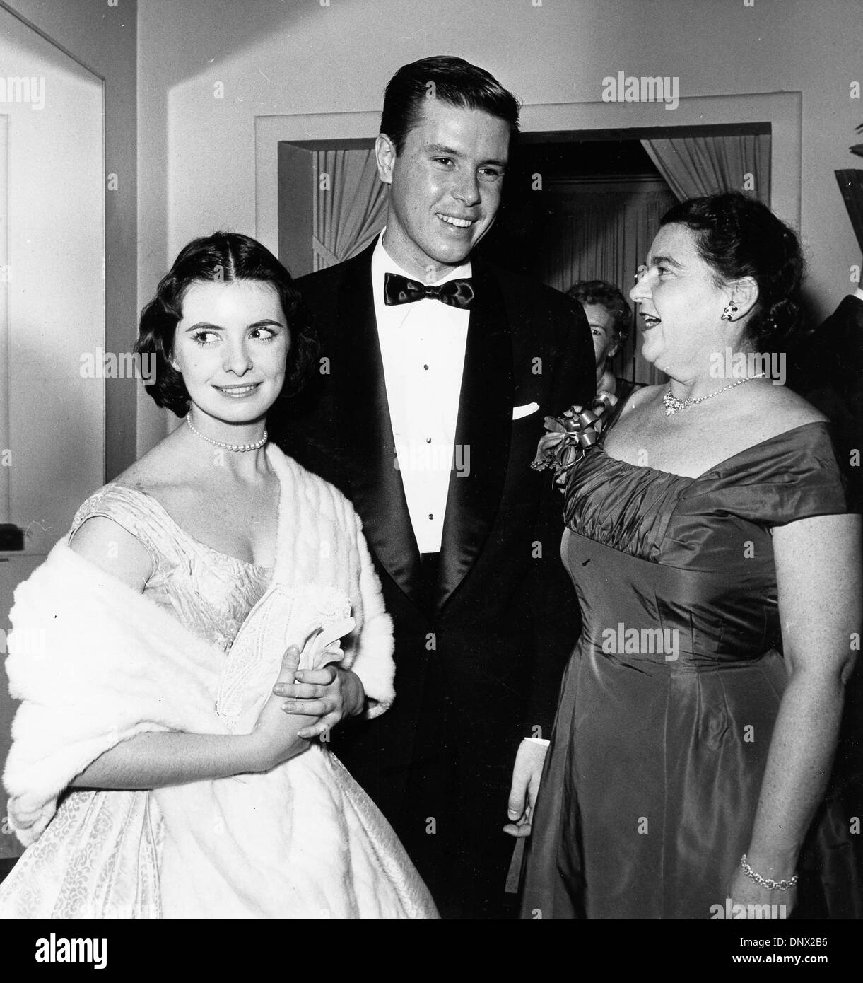 29. Juli 1959 - MARGARET O'BRIEN mit Don Robertson und Redbook Florenz Somers. Von Fotos, inc geliefert... 1959. (Kredit-Bild: © Globe Photos/ZUMAPRESS.com) Stockfoto