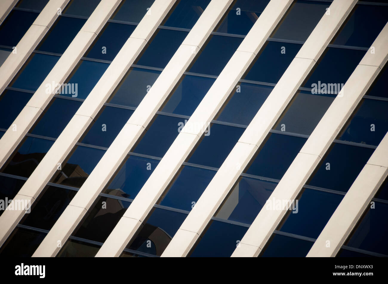 Wolkenkratzern in Dowtown Bellevue, Washington, USA Stockfoto