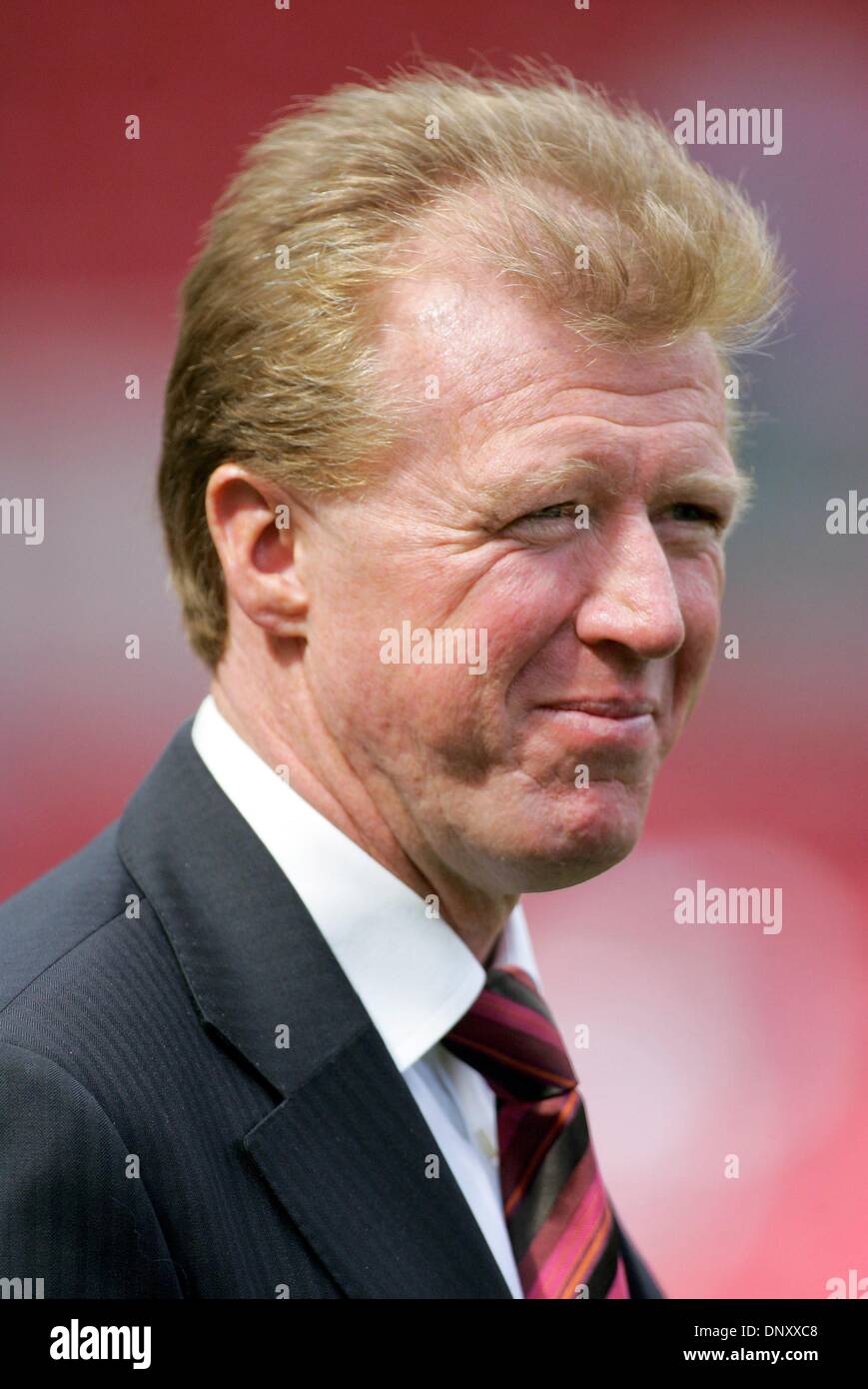 STEVE MCCLAREN. MIDDLESBROUGH FC MANAGER. MIDDLESBROUGH V ESPANYOL. RIVERSIDE STADIUM, MIDDLESBROUGH,.07/08/2005.DII34701. K47874. ALLSTAR-WM VORSCHAU 2006 Stockfoto