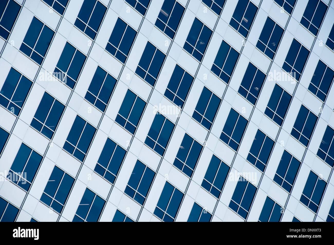 Wolkenkratzern in Dowtown Bellevue, Washington, USA Stockfoto