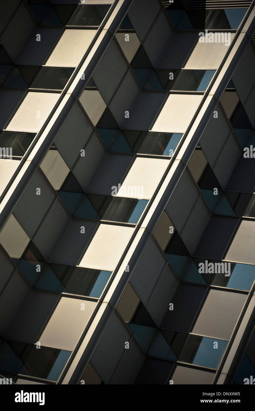 Wolkenkratzern in Dowtown Bellevue, Washington, USA Stockfoto