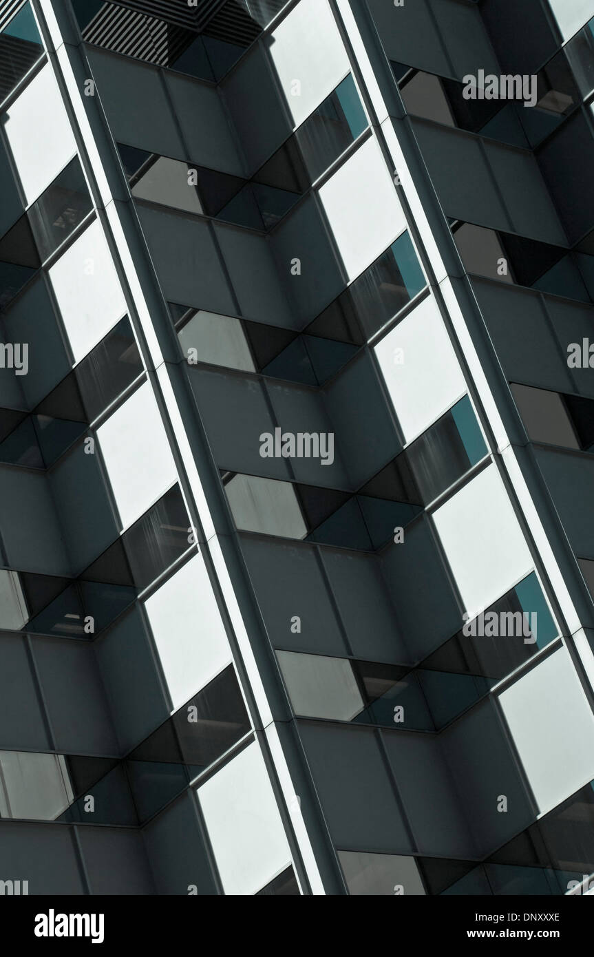 Wolkenkratzern in Dowtown Bellevue, Washington, USA Stockfoto