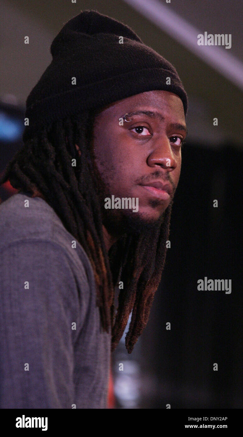 12. Januar 2006; New York, NY, USA; Pianisten ROBERT GLASPER bei der 33. statt jährliche IAJE (International Association for Jazz Education) International Conference in New York Sheraton und Hilton Hotels. Obligatorische Credit: Foto von Nancy Kaszerman/ZUMA Press. (©) Copyright 2006 von Nancy Kaszerman Stockfoto