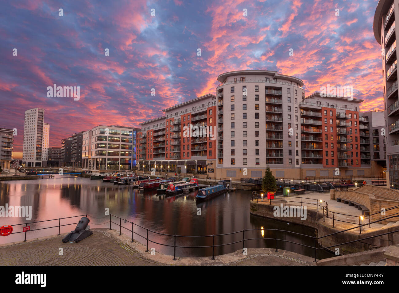Clarence Docks, Leeds, Yorkshire Stockfoto