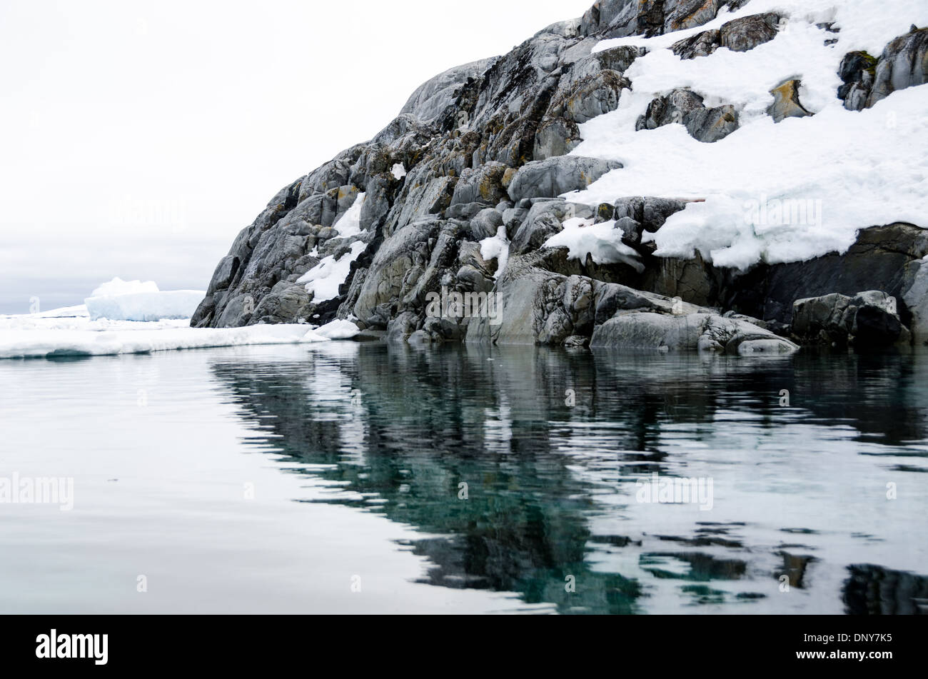 Antarktis - Petermann Island Antarktis Stockfoto