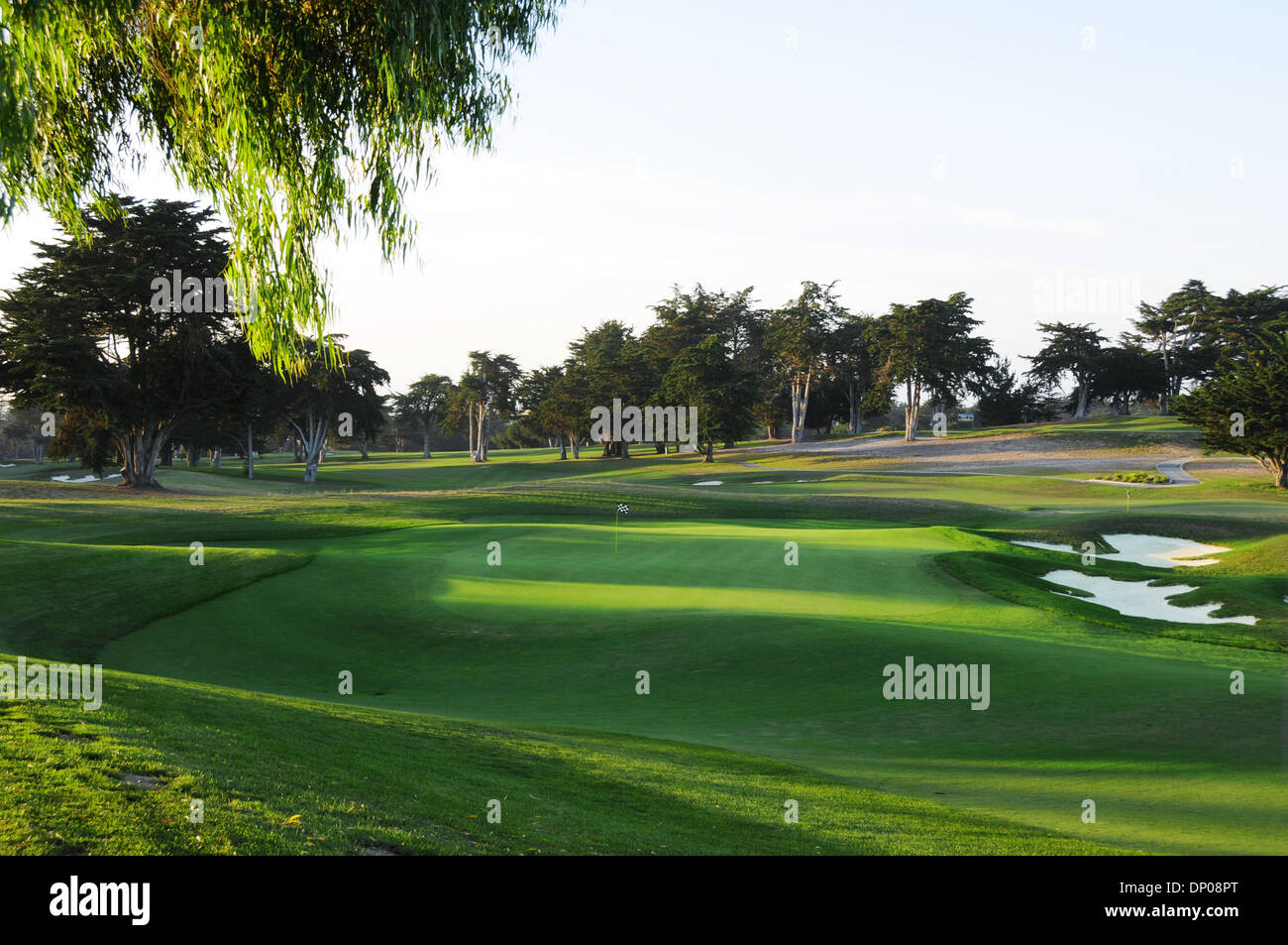 Bajonett und Black Horse Golfplätze auf der alten Fort Ord Militärbasis auf der Monterey-Halbinsel in Zentral-Kalifornien Stockfoto