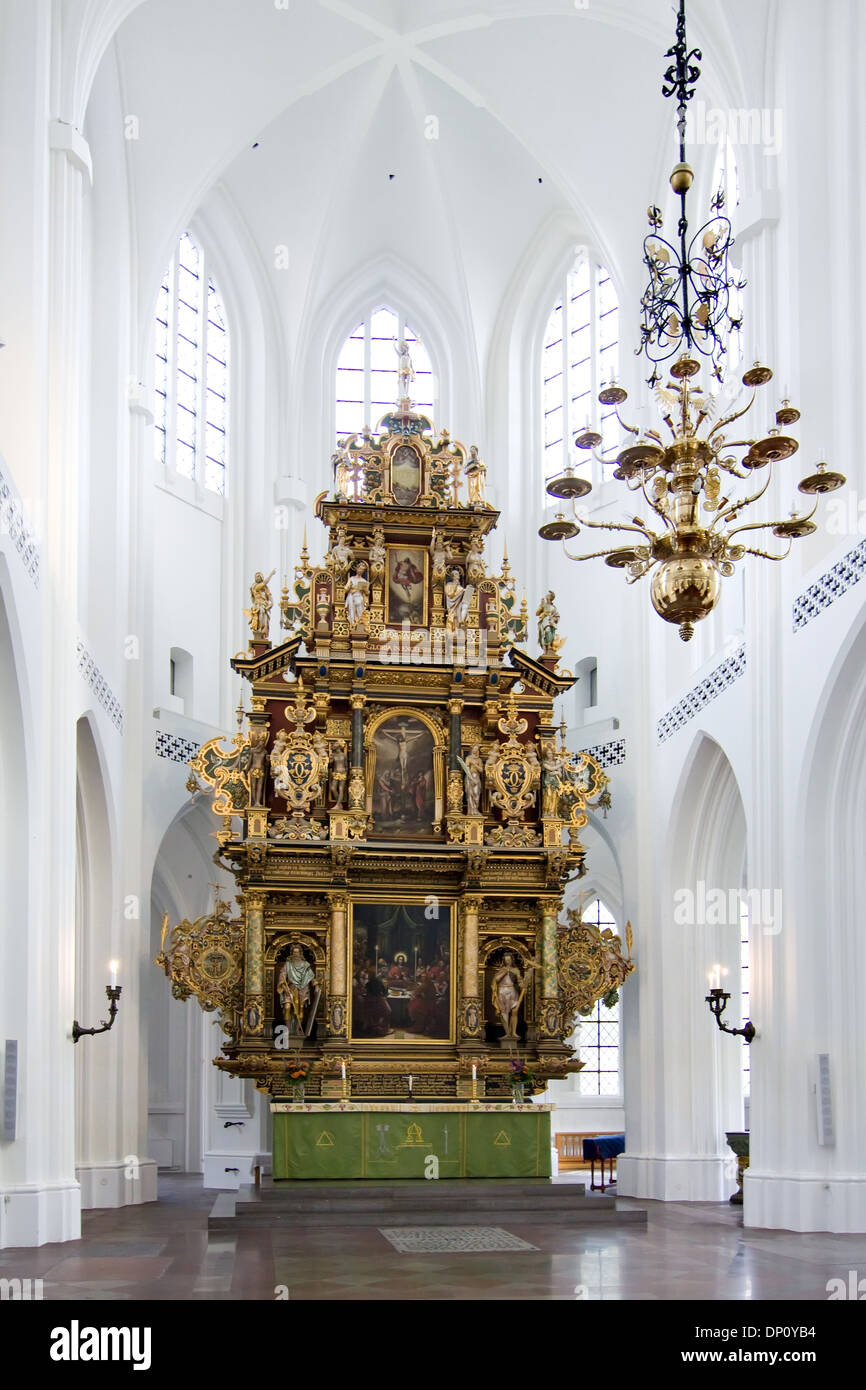 St.-Peters-Kirche in Malmö. Schweden, Europa Stockfoto