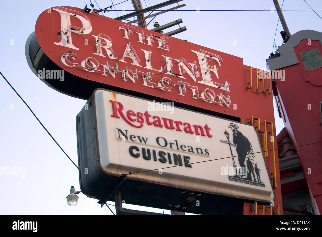 11. April 2006; New Orleans, LA, USA; Die Praline Verbindung südlichen Creole Soulfood Restaurant in New Orleans.  Obligatorische Credit: Foto von Kayte Deioma/ZUMA Press. (©) Copyright 2006 von Kayte Deioma Stockfoto