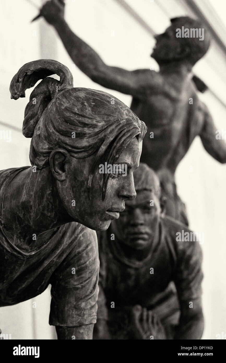 Die Armed Forces Memorial ist Staffordshire, UK, und erinnert an Service-Personal von Krieg und Terrorismus seit dem 2. Weltkrieg getötet Stockfoto