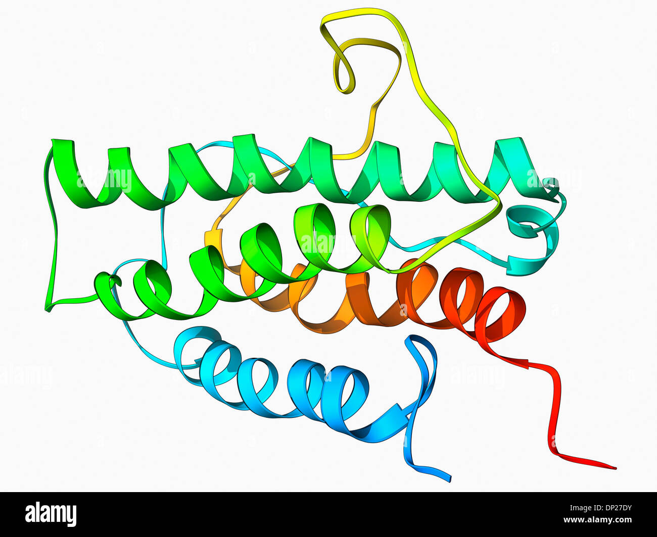 Erythropoetin Hormon Molekül Stockfoto