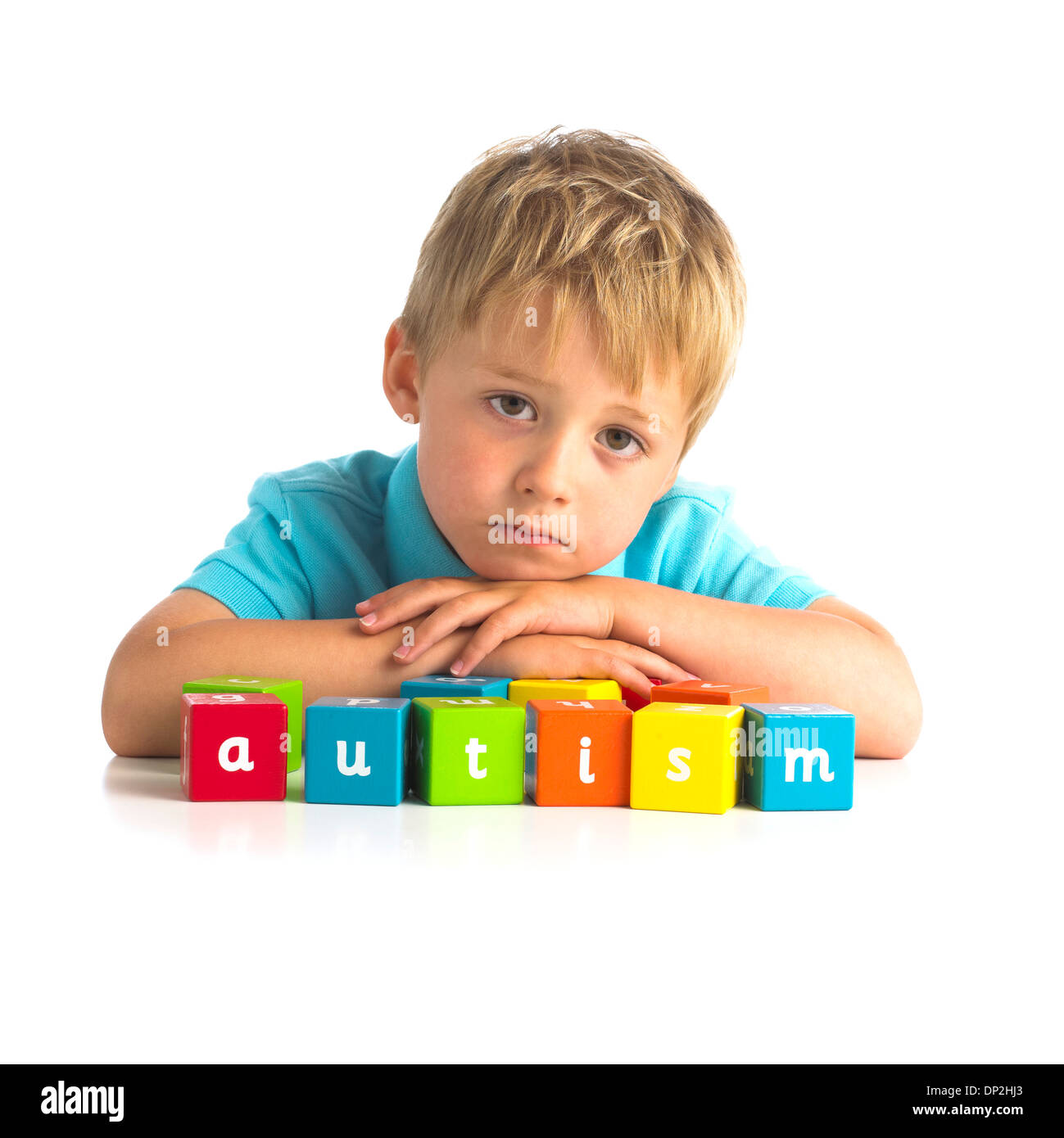 Autismus, Konzeptbild Stockfoto