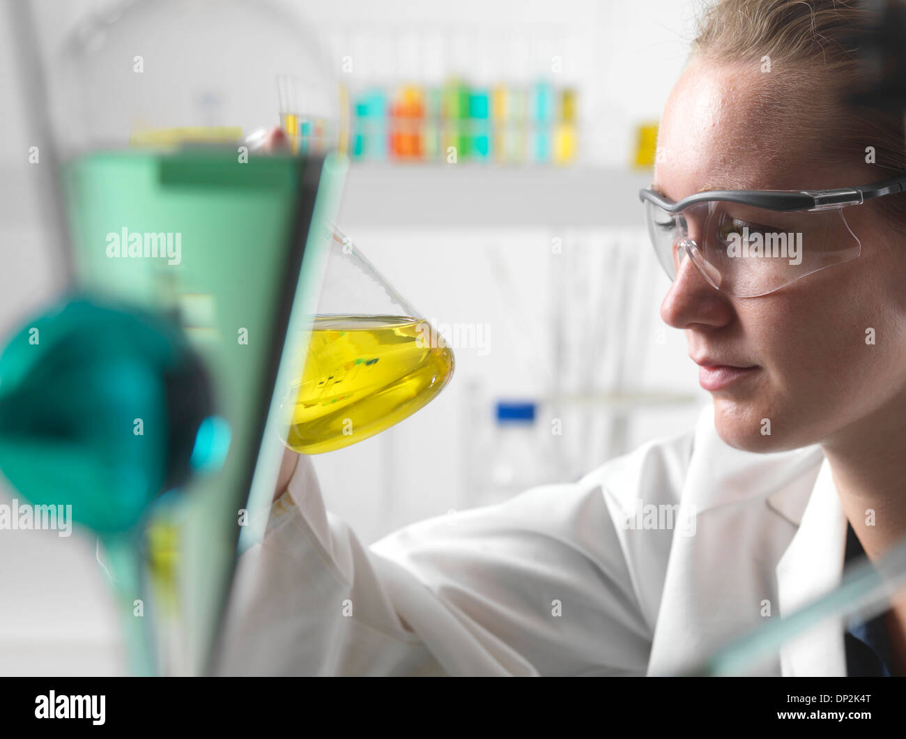 Chemie-Forschung Stockfoto