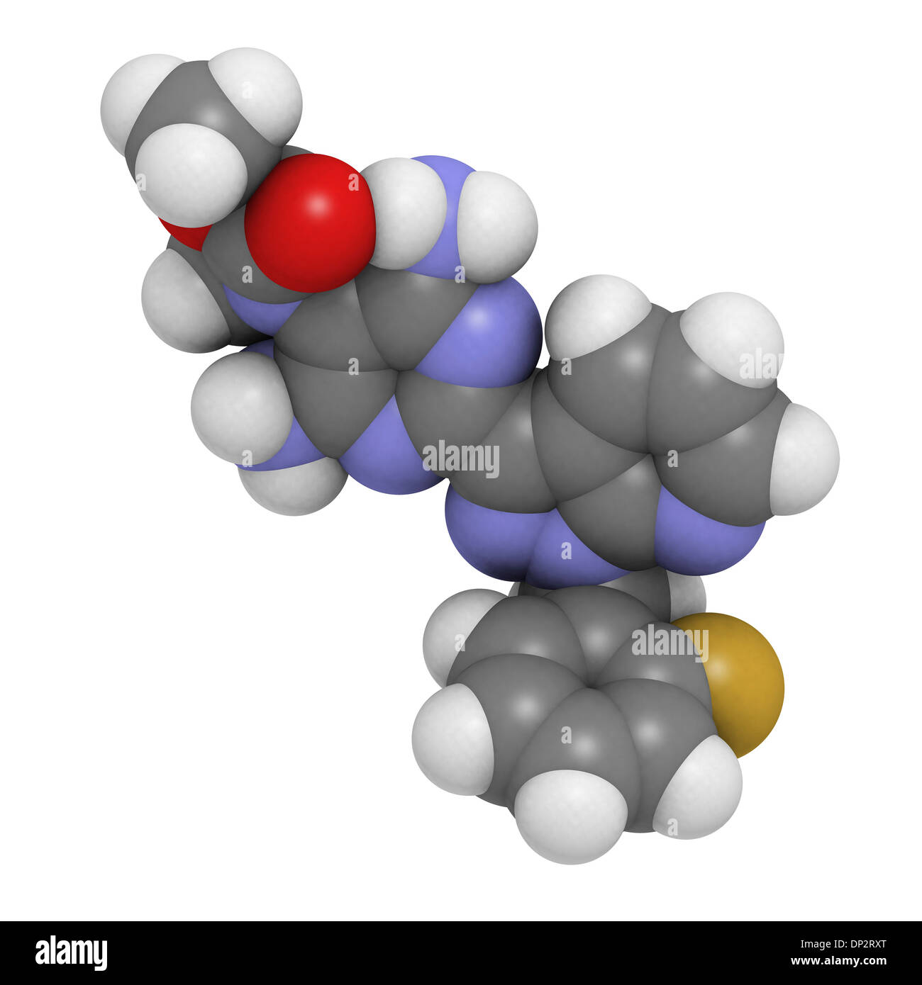 Riociguat pulmonaler Hypertonie Medikament Stockfoto