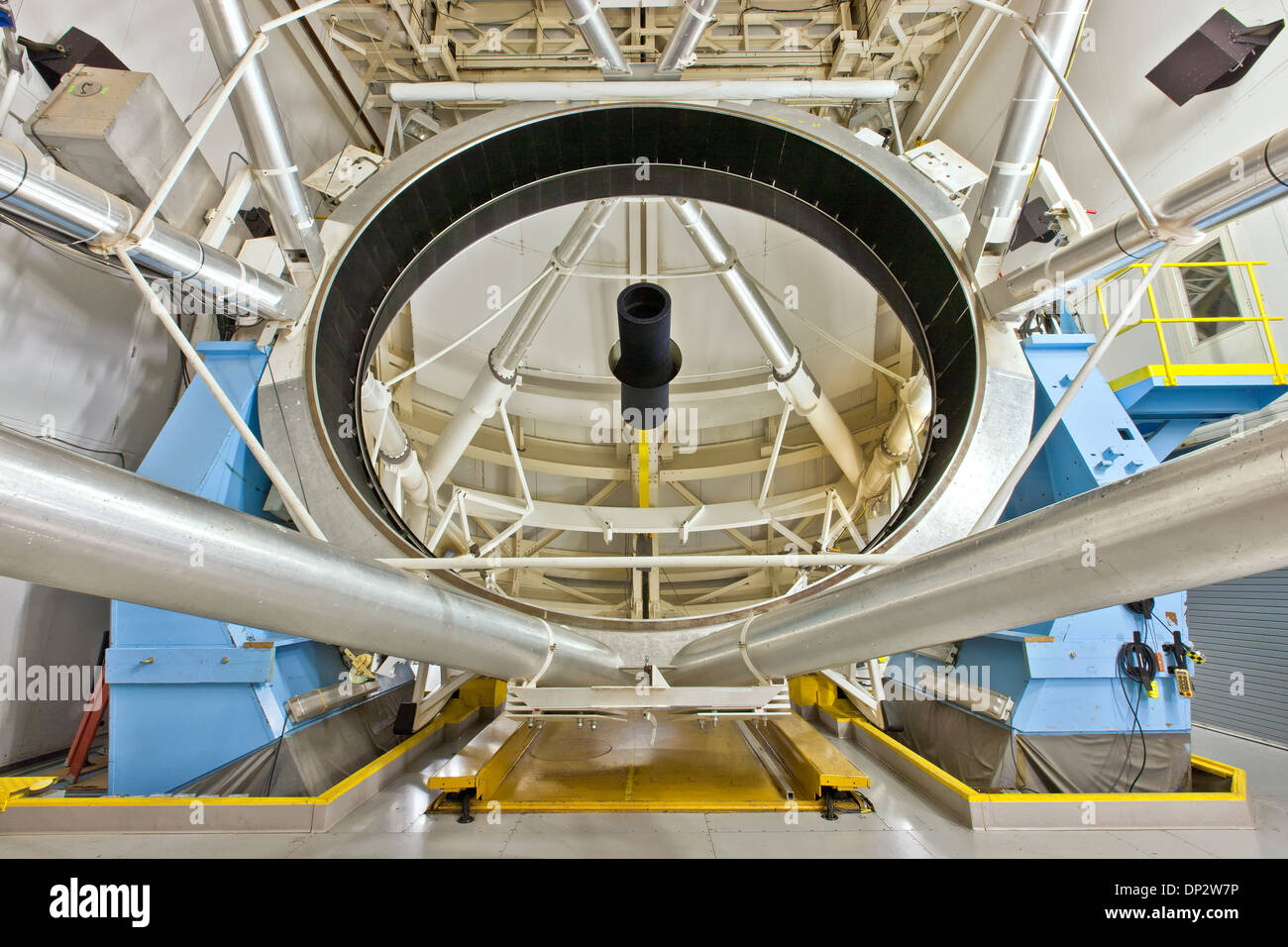 6.5m optische Spiegel, MMT Teleskop. Stockfoto