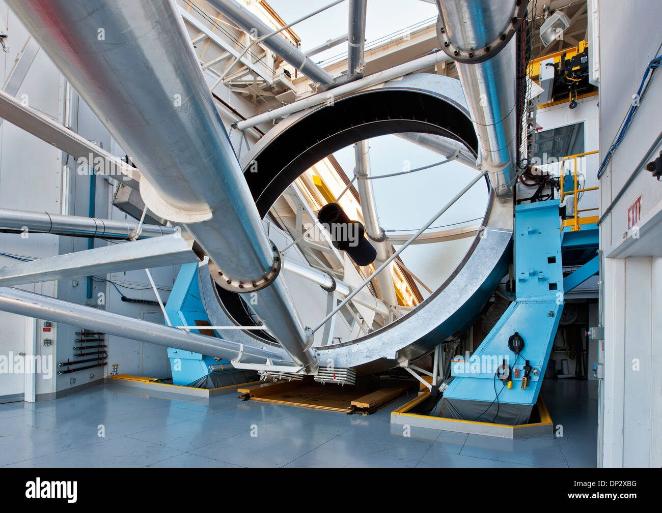 6.5m optische Spiegel, MMT Observatorium Stockfoto