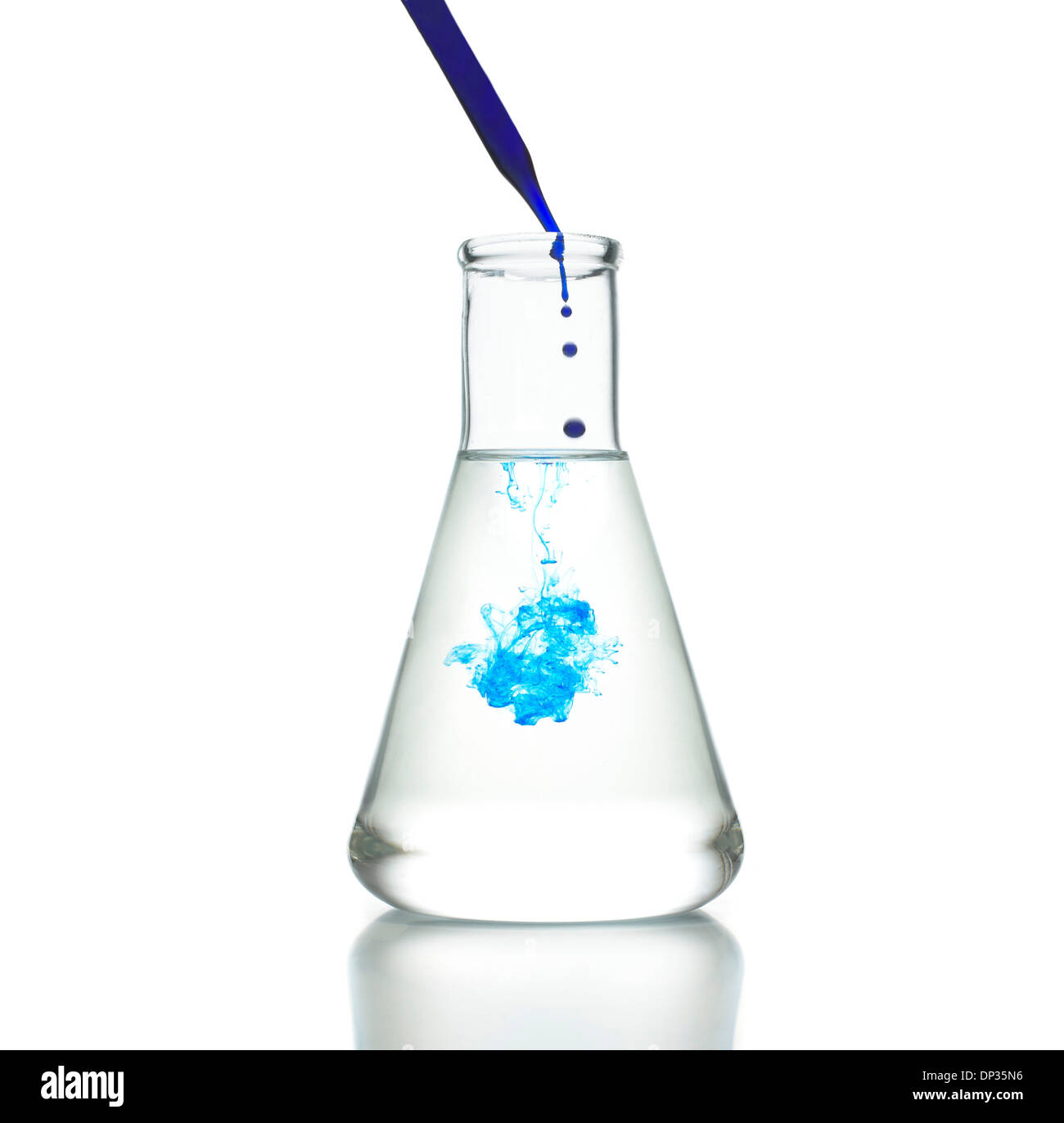 Diffusion im Wasser Stockfoto