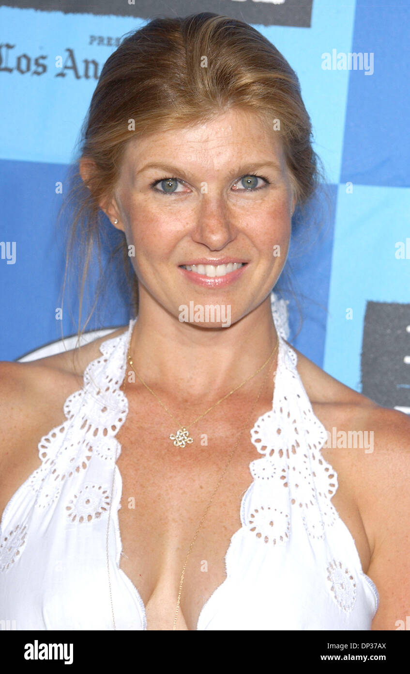 22. Juni 2006; Los Angeles, Kalifornien, USA;  Schauspielerin CONNIE BRITTON bei "The Devil Wears Prada" LA Premiere ist die Premiere für die Los Angeles Film Festival, gehalten im Mann Village Theater obligatorisch Credit: Foto von Paul Fenton/ZUMA KPA... (©) Copyright 2006 von Paul Fenton Stockfoto