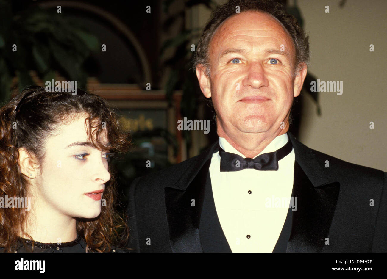 18. April 2006 - 29681.GENE HACKMAN und Tochter LESLIE.   Fotos (Kredit-Bild: © Globe Photos/ZUMAPRESS.com) Stockfoto