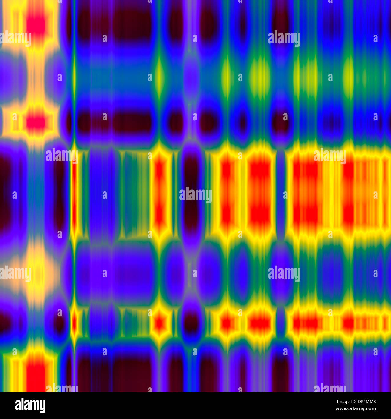 DNA-Sequenz, artwork Stockfoto