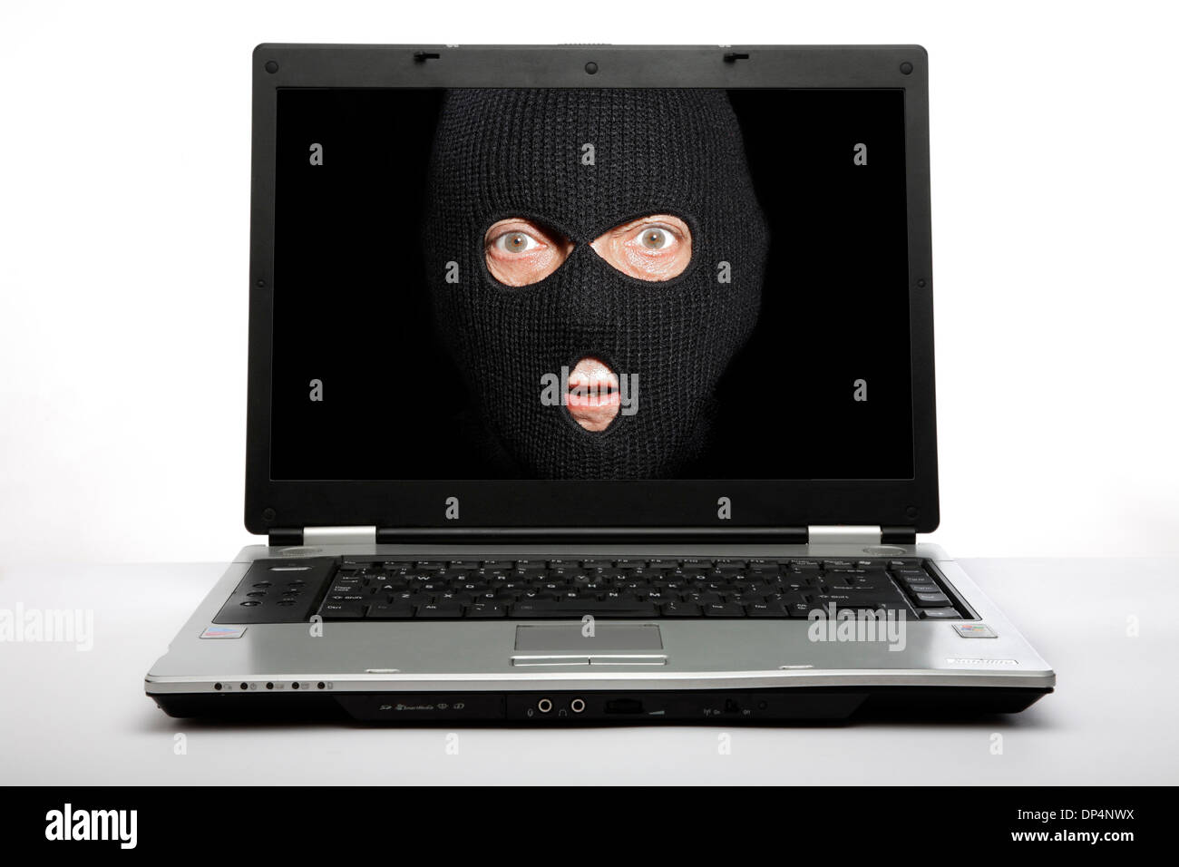 Cyber-Kriminalität, Konzeptbild Stockfoto