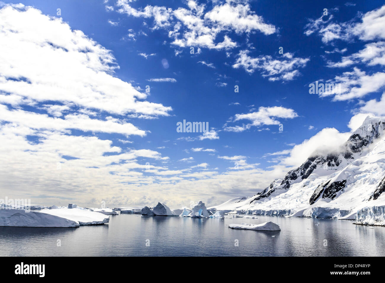 Lemaire-Kanal, antarktische Halbinsel Stockfoto