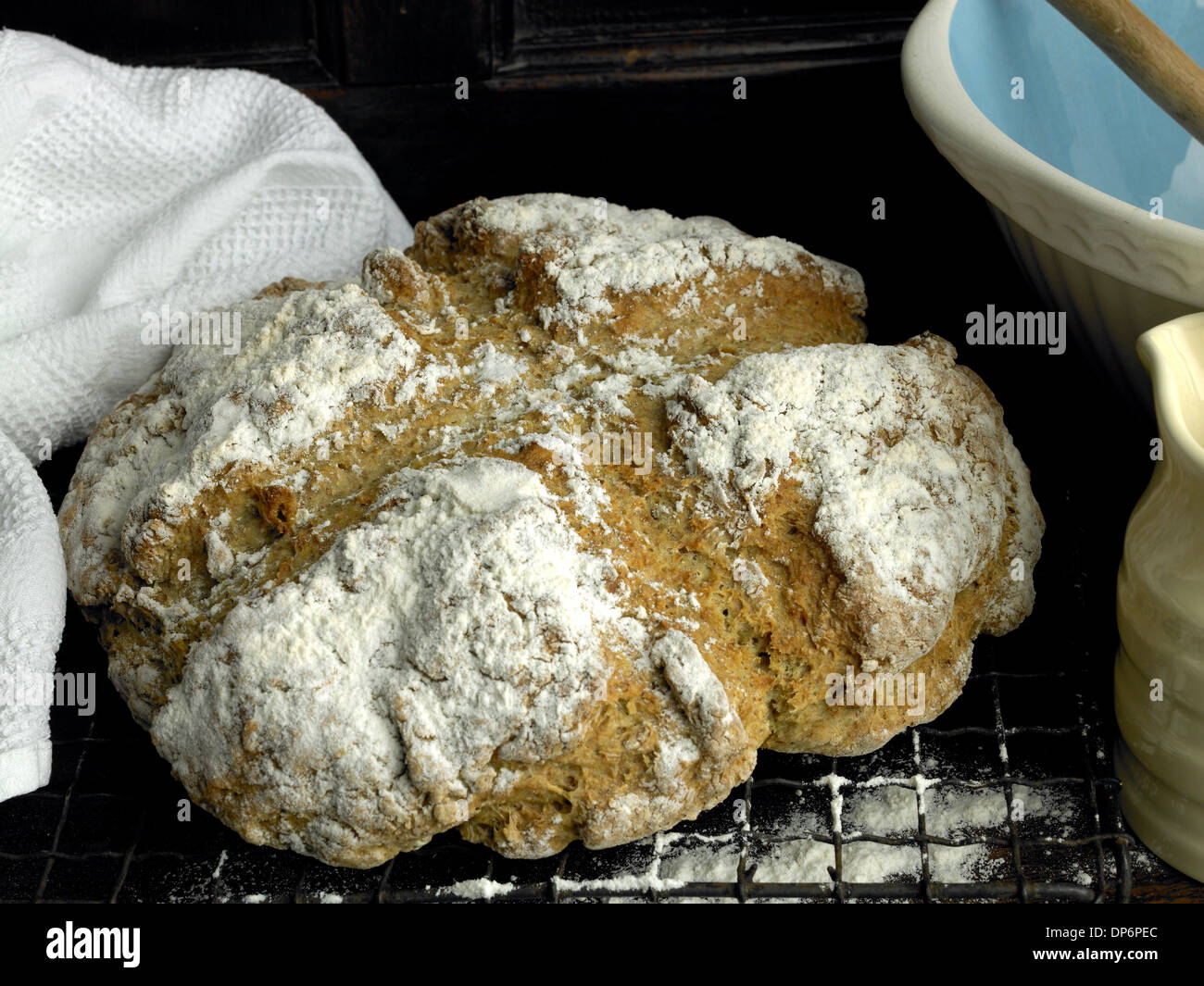 Irisches Soda-Brot Stockfoto