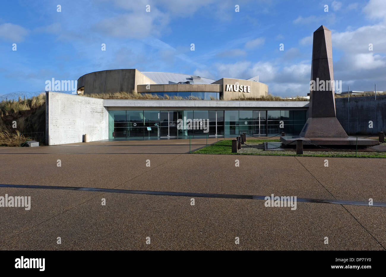 Utah Beach Museum, Normandie, Frankreich Stockfoto