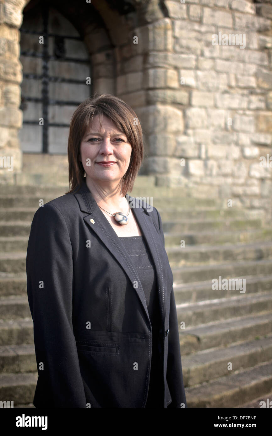Leanne Holz Uhr, Plaid Cymru / die Partei von Wales Leader Stockfoto