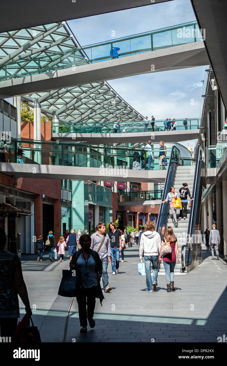 St Georges Hall shopping-Komplex, Liverpool, Merseyside, England, uk Stockfoto