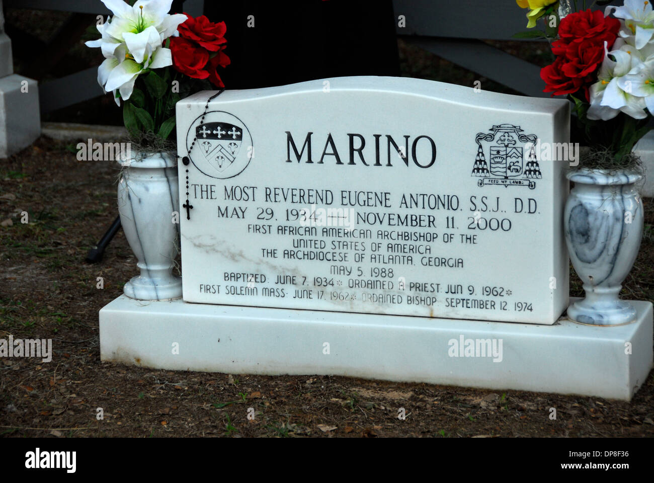 Friedhof Nachttour mit Reenactors in Biloxi, Mississippi Stockfoto