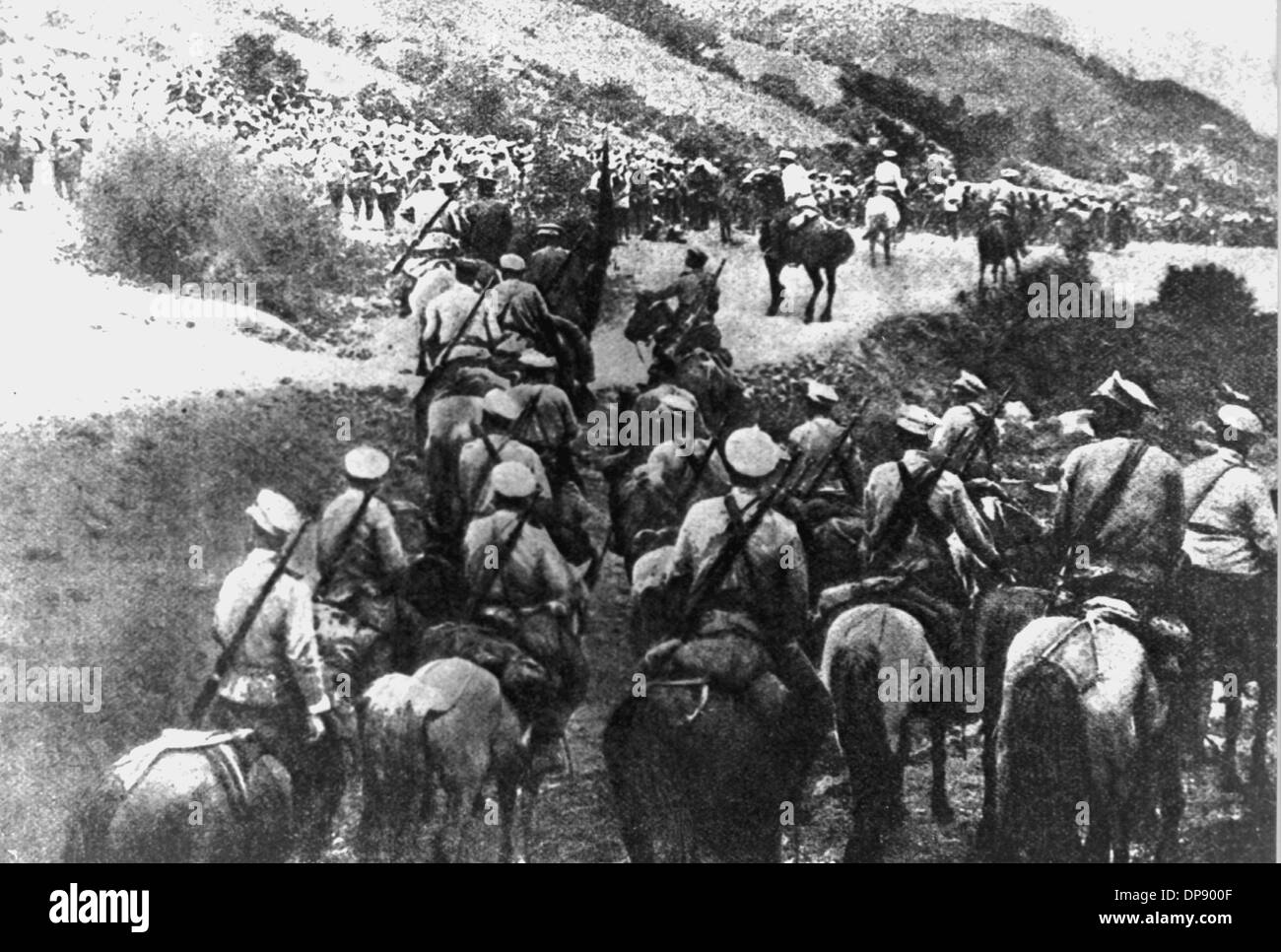 Russische Kavallerie Im Kaukasus Undatiert Die Todlichen Schusse Von Serbischen Nationalisten Auf Den Osterreichischen Thronfolger Franz Ferdinand Am 28 Juni 1914 In Sarajewo Verursacht Den Ausbruch Des Ersten Weltkriegs Spater Zum Ersten