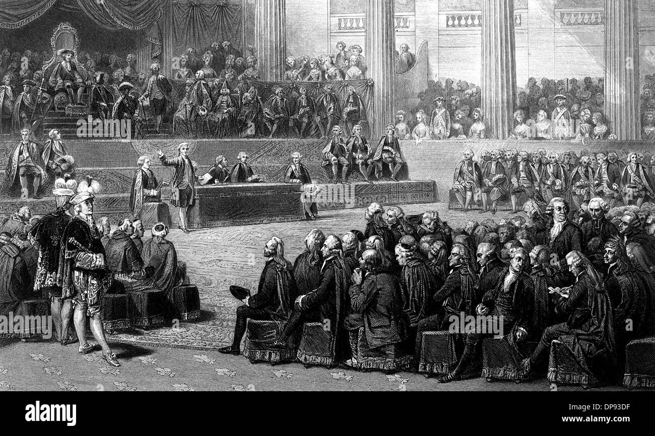 Französische Revolution 1789 Stockfoto