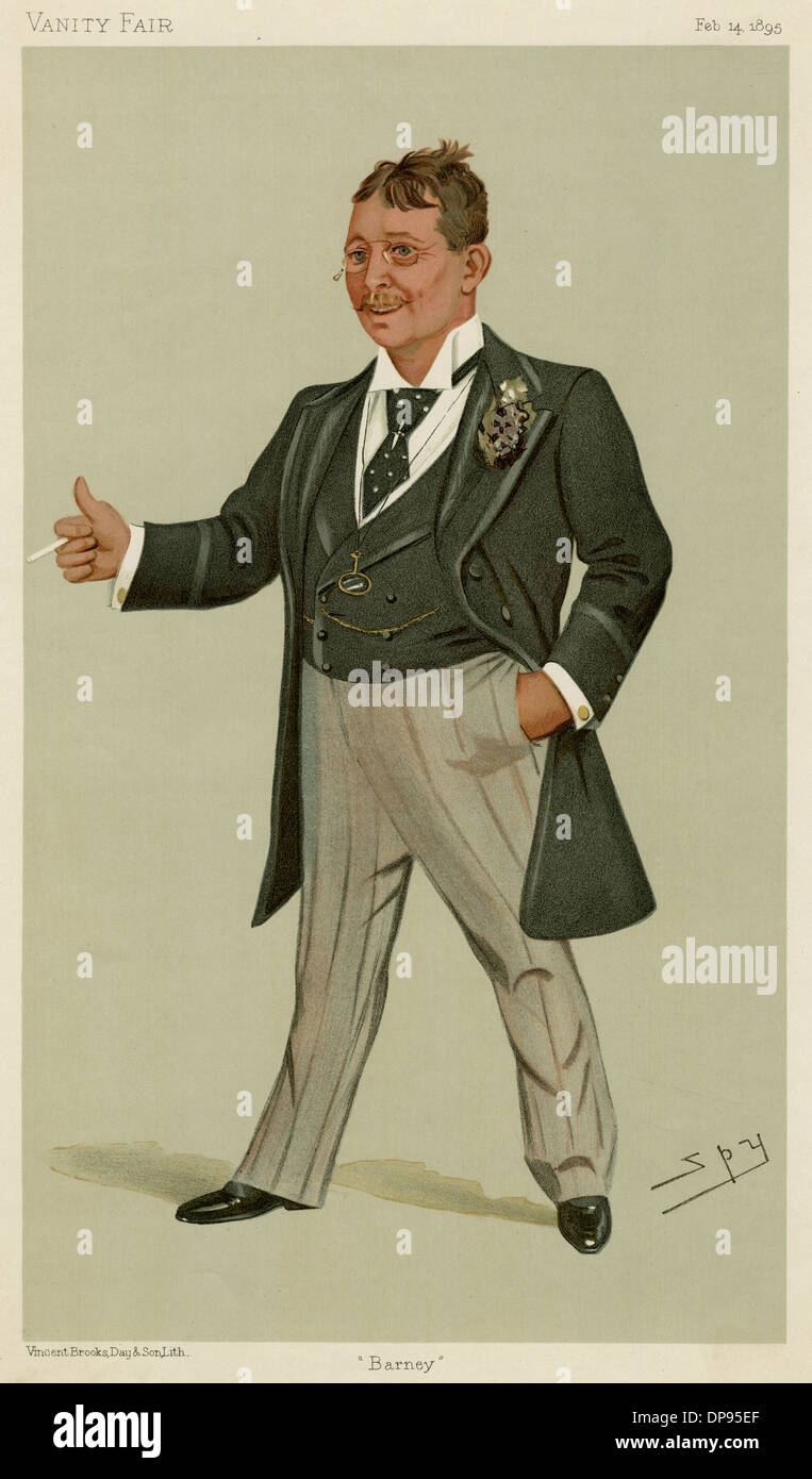 Barney Barnato Stockfoto