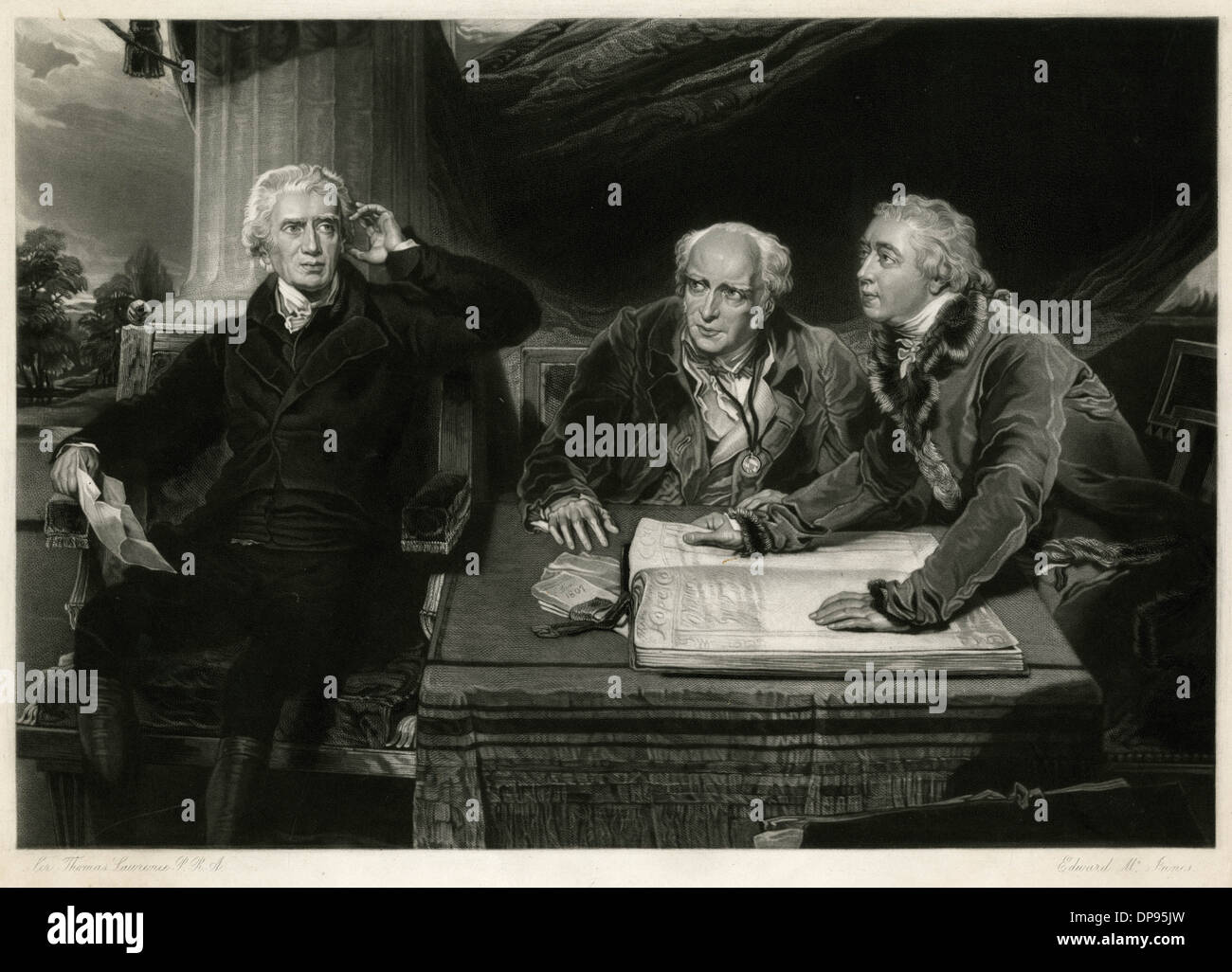 SIR FRANCIS BARING Stockfoto