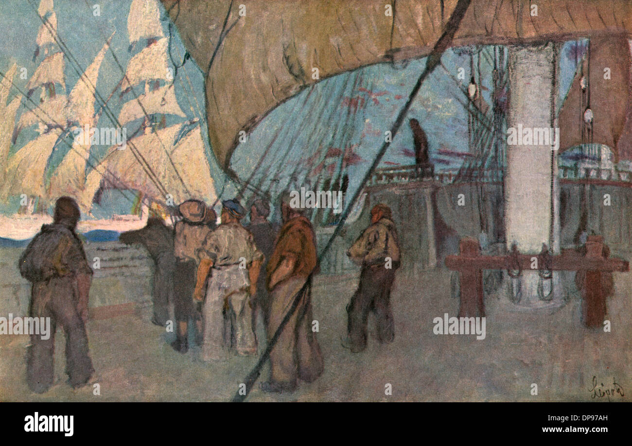 PHANTOM-SCHIFF Stockfoto