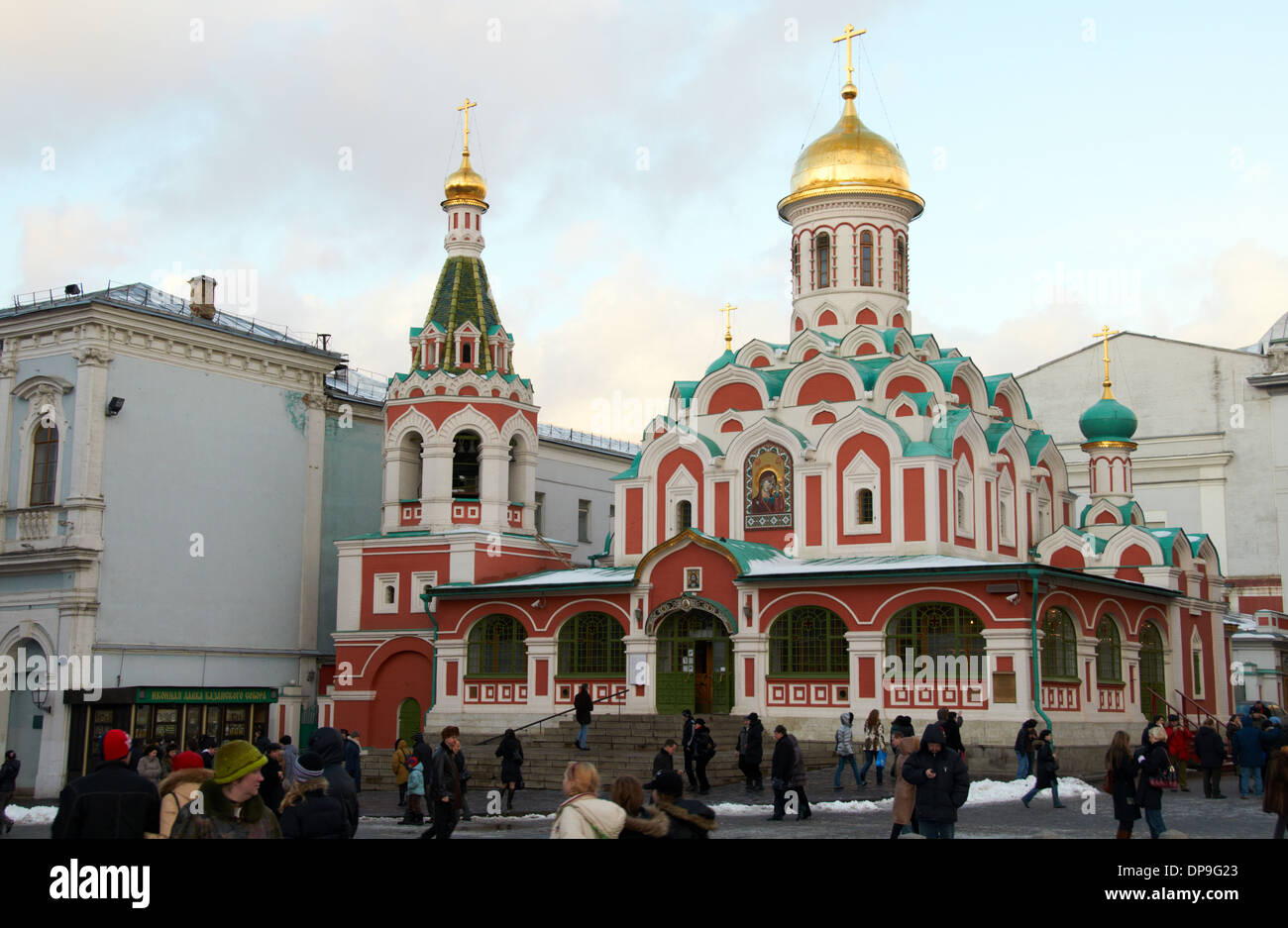 Kasaner Kathedrale am Roten Platz, Moskau Stockfoto