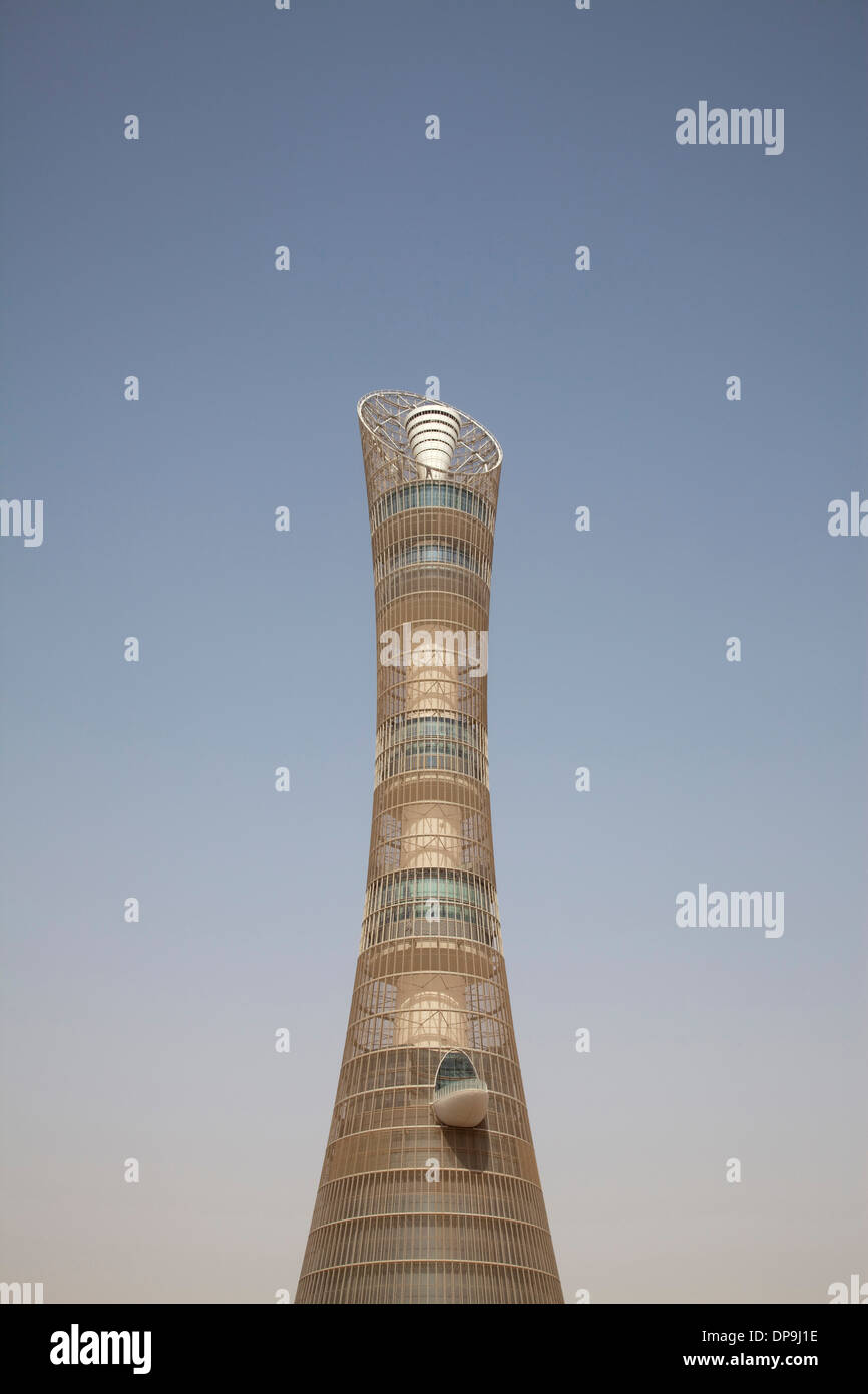 Aspire Tower, Doha. Stockfoto