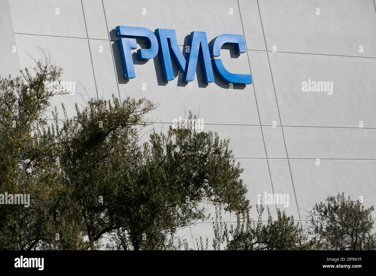 Der Hauptsitz von PMC-Sierra in Sunnyvale, Kalifornien. Stockfoto