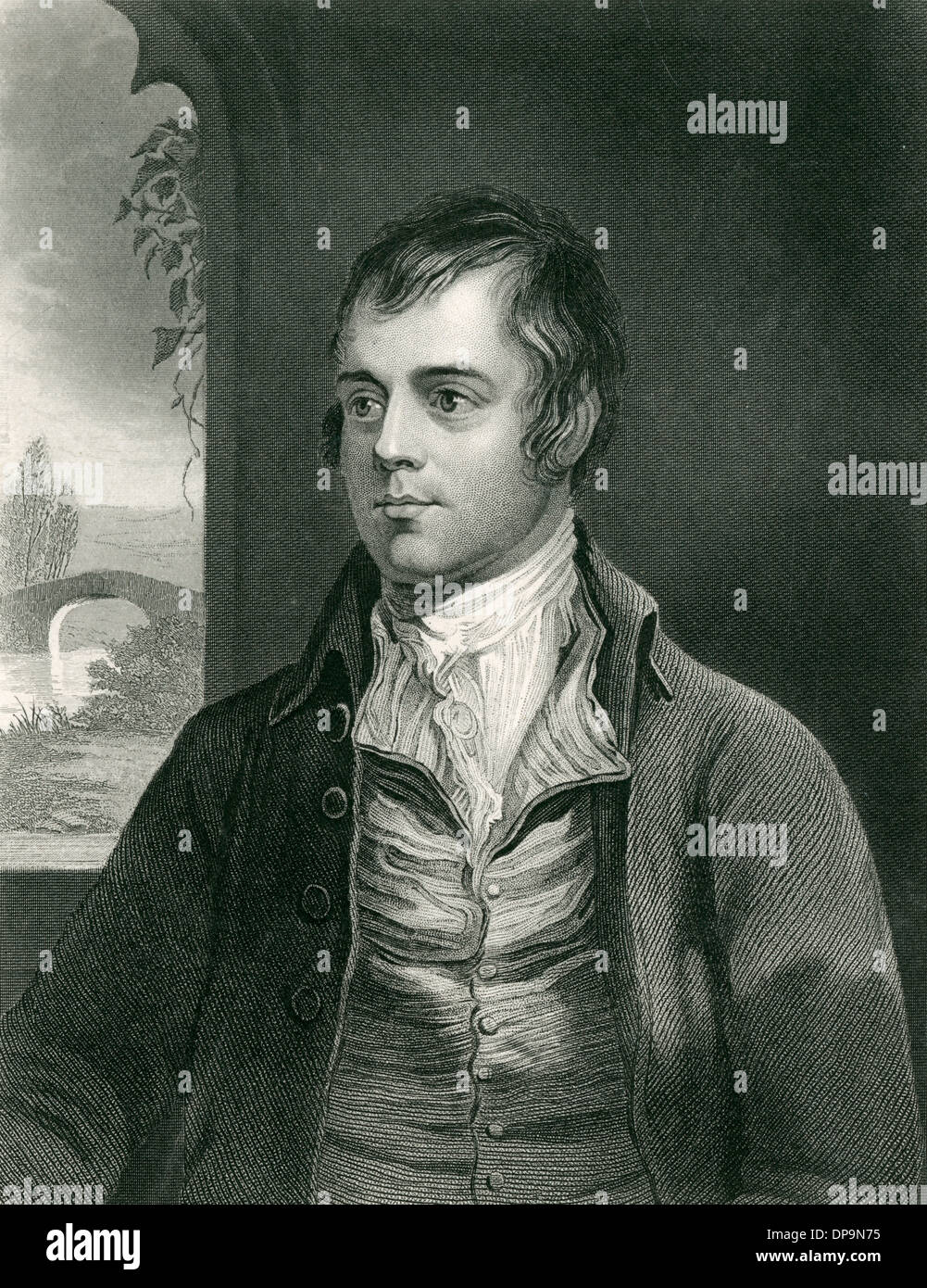 ROBERT BURNS Stockfoto