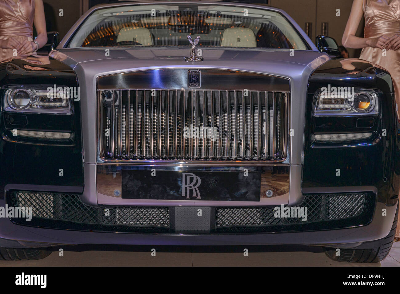 der Rolls-Royce Wraith enthüllt in Bangkok, Thailand Stockfoto