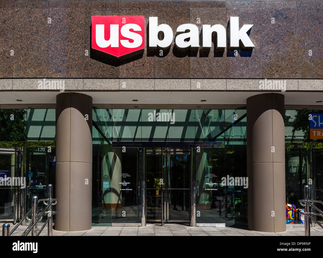 US-Bank-Filiale in Salt Lake City, Utah, USA Stockfoto