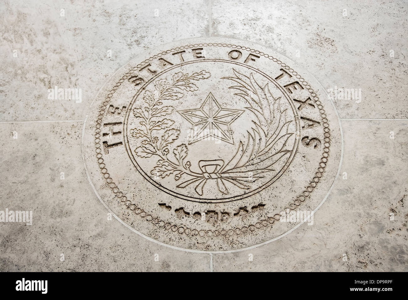 Siegel der Texas in Fort Bonifacio Manila Philippinen Stockfoto