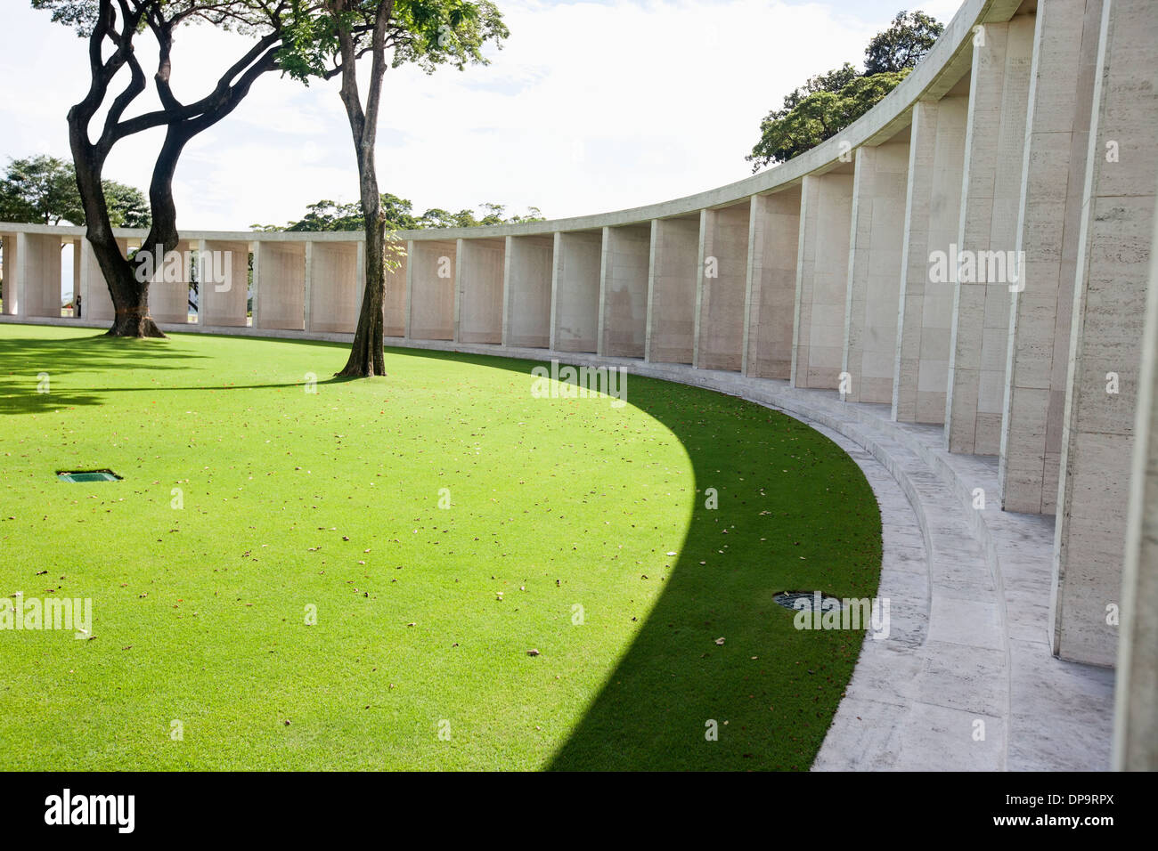 Manila American Cemetery und Memorial Manila Philippinen Stockfoto