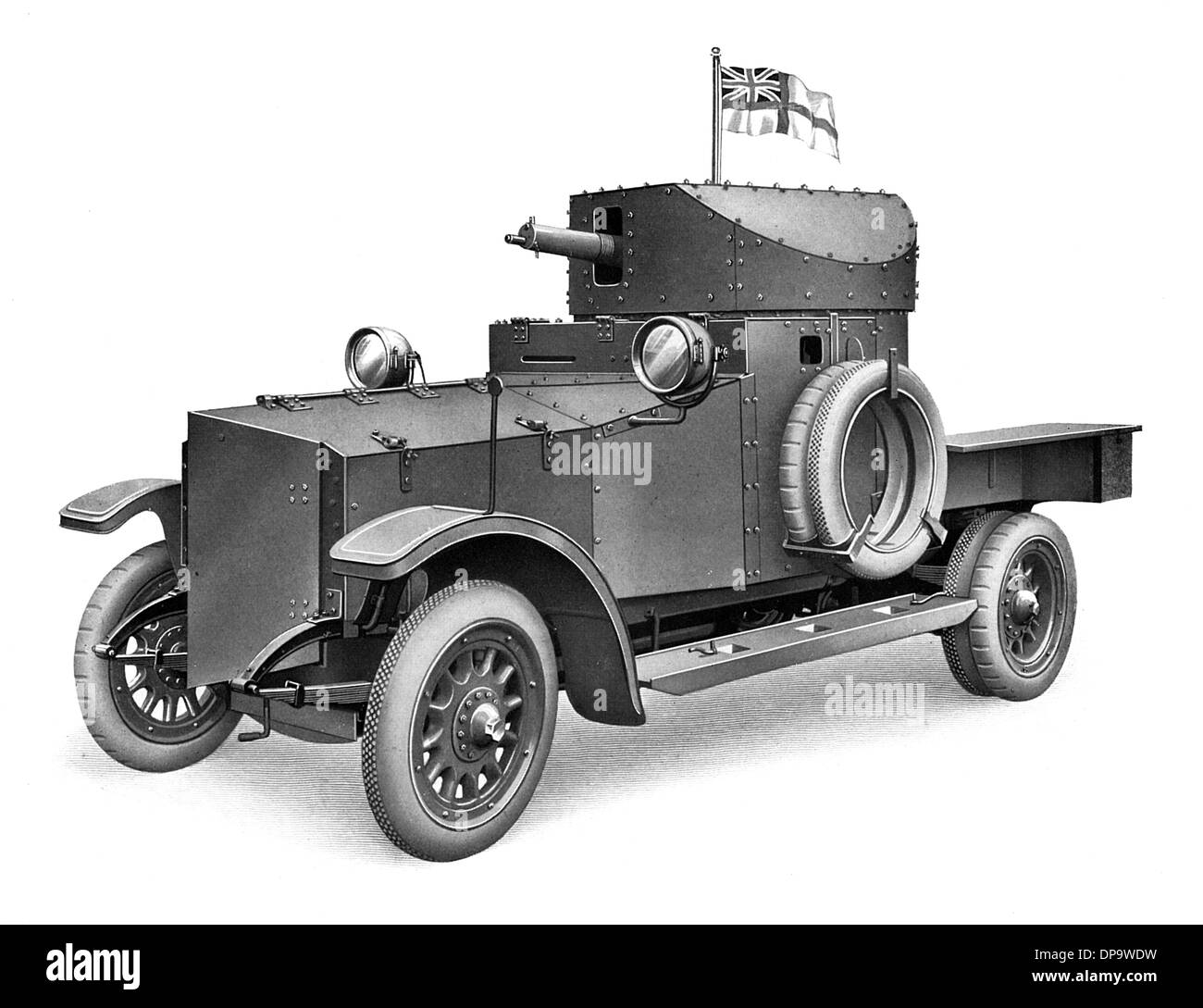 CLEMENS-TALBOT WW1 AUTO Stockfoto