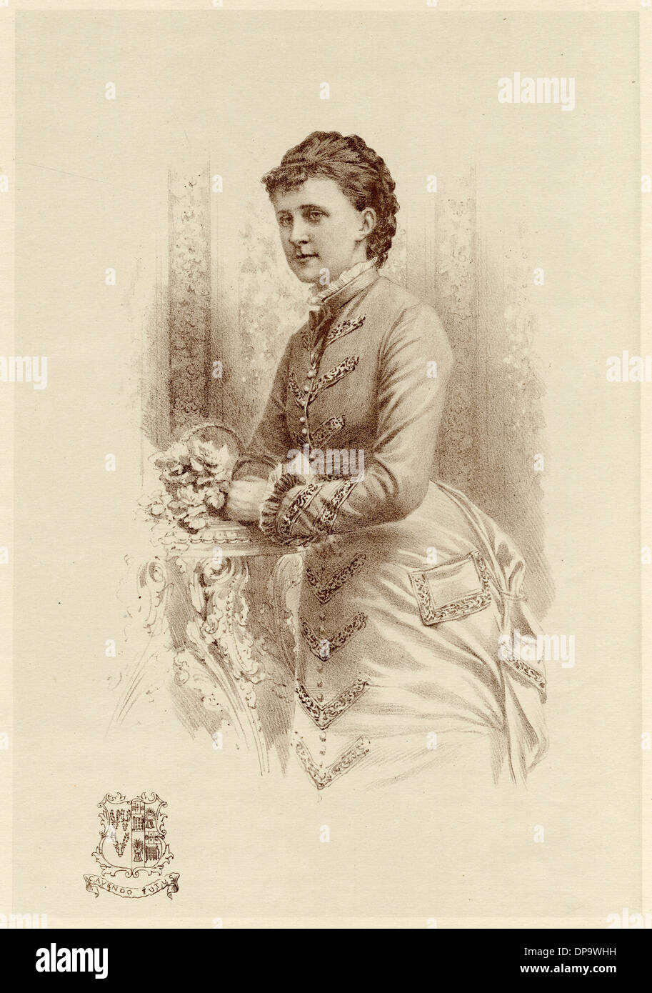 LADY CHESHAM/WHITEHALL Stockfoto