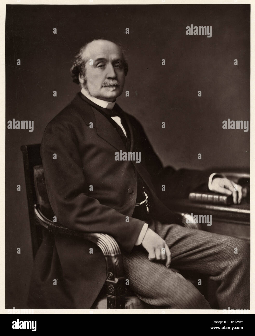 J V DUC DE BROGLIE Stockfoto